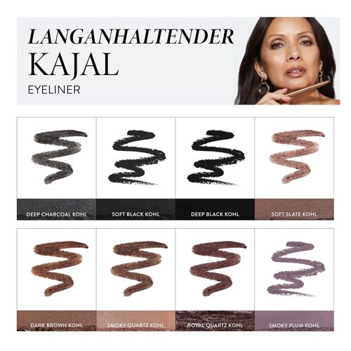 Laura Geller New York Kajal Kohl Eyeliner Pencil - Longwear, Smooth & Blendable in Smokey Quartz