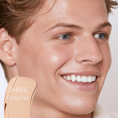Saie Slip Tint Tinted Moisturizer SPF 35 - Hydrating Glowy Skin Tint for Face - Shade Three (1.35 oz)