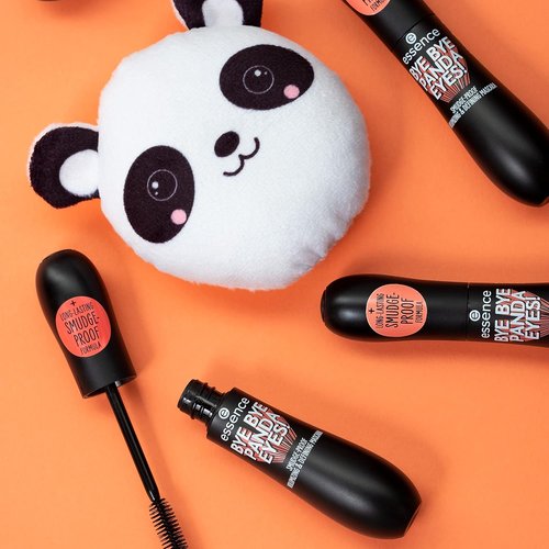 Essence Bye Bye Panda Eyes Tubing Mascara - 3-Pack Smudge-Proof & Volumizing | Vegan & Cruelty-Free