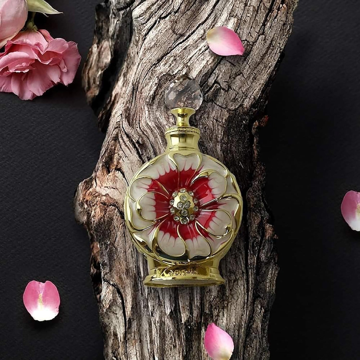 Swiss Arabian Layali Rouge - Long-Lasting Personal Perfume Oil - Seductive Signature Aroma - 0.5 Oz