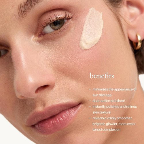Goop Beauty Microderm Exfoliator - Exfoliating Scrub for Smooth Skin | Physical & Chemical Blend | 0.5 fl oz