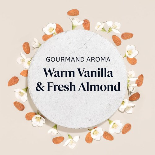 L’Occitane Almond Delicious Shower, Gentle Body Wash Cleanses, Moisturizes, Softens & Purifies for Radiant, Smooth Skin, Vegan Skincare, Scented