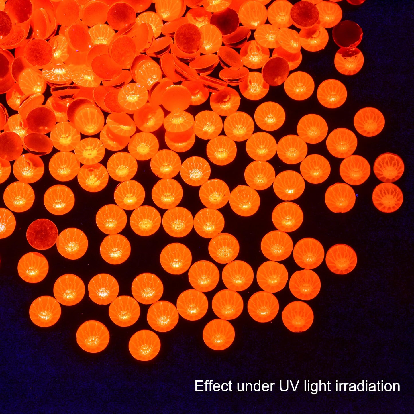 Blinginbox Flatback Glass Rhinestones,Neon Gems 1440pcs Non Hotfix Crystal Rhinestones for Nail Crafts Clothes Tumblers Face Makeup,Hyacinth Neon,SS20