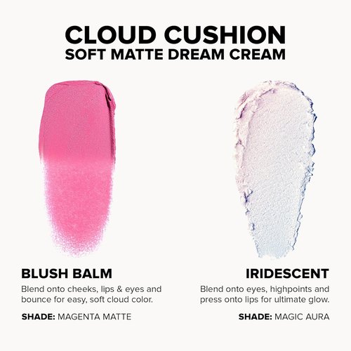 Nudestix STAX All Over Color Blush Balm - Multi-Use Cream Blush for Cheeks, Eyes & Lips | Soft Matte Finish