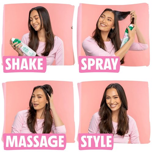 Not Your Mother's Beach Babe Jumbo Dry Shampoo - 2-Pack 12 oz Each | Absorbs Oil & Adds Texture - Toasted Coconut