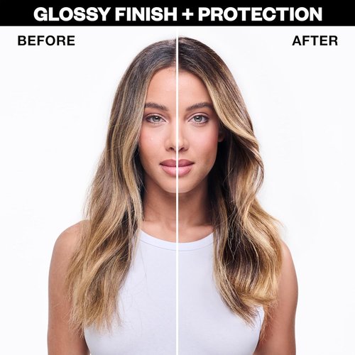 IGK Disco Disco Clear Gloss Shine Spray - High-Shine Finishing Spray with UV Protection | Vegan & Cruelty-Free