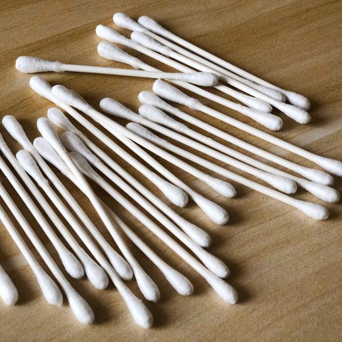 CGR Organic Cotton Swabs - 100% Cotton Double-Tipped, Eco-Friendly Travel Pack | 400 Swabs Total