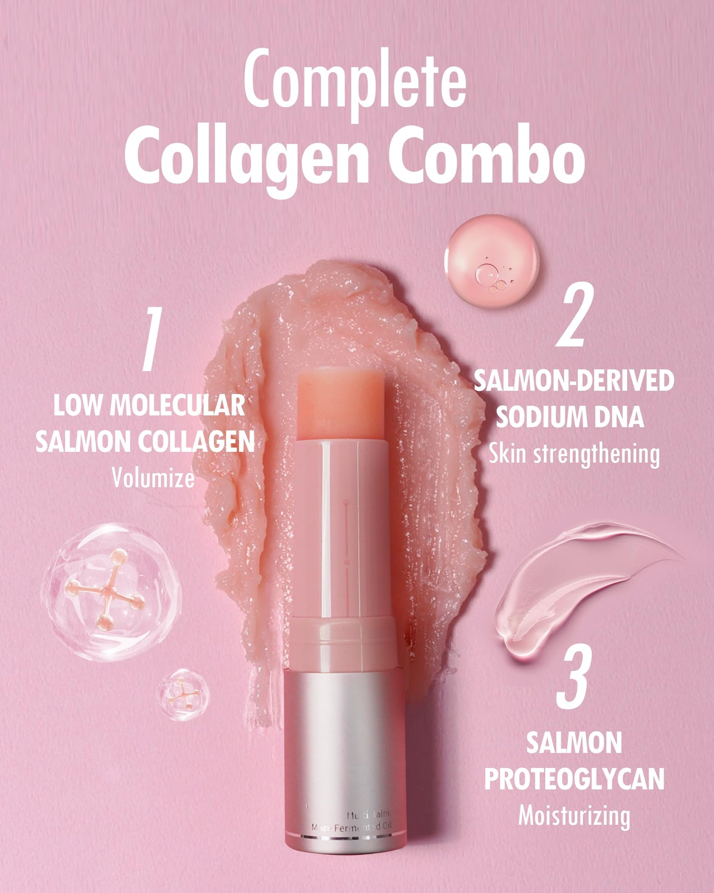 KAHI Wrinkle Bounce Multi Balm - REFILLABLE EDITION | All-in-One Hydrating Lip Balm Eye Cream Neck Cream Make Up Base & Face Mist Moisture Balm Stick | Daily Face Moisturizer Stick (0.32 oz)