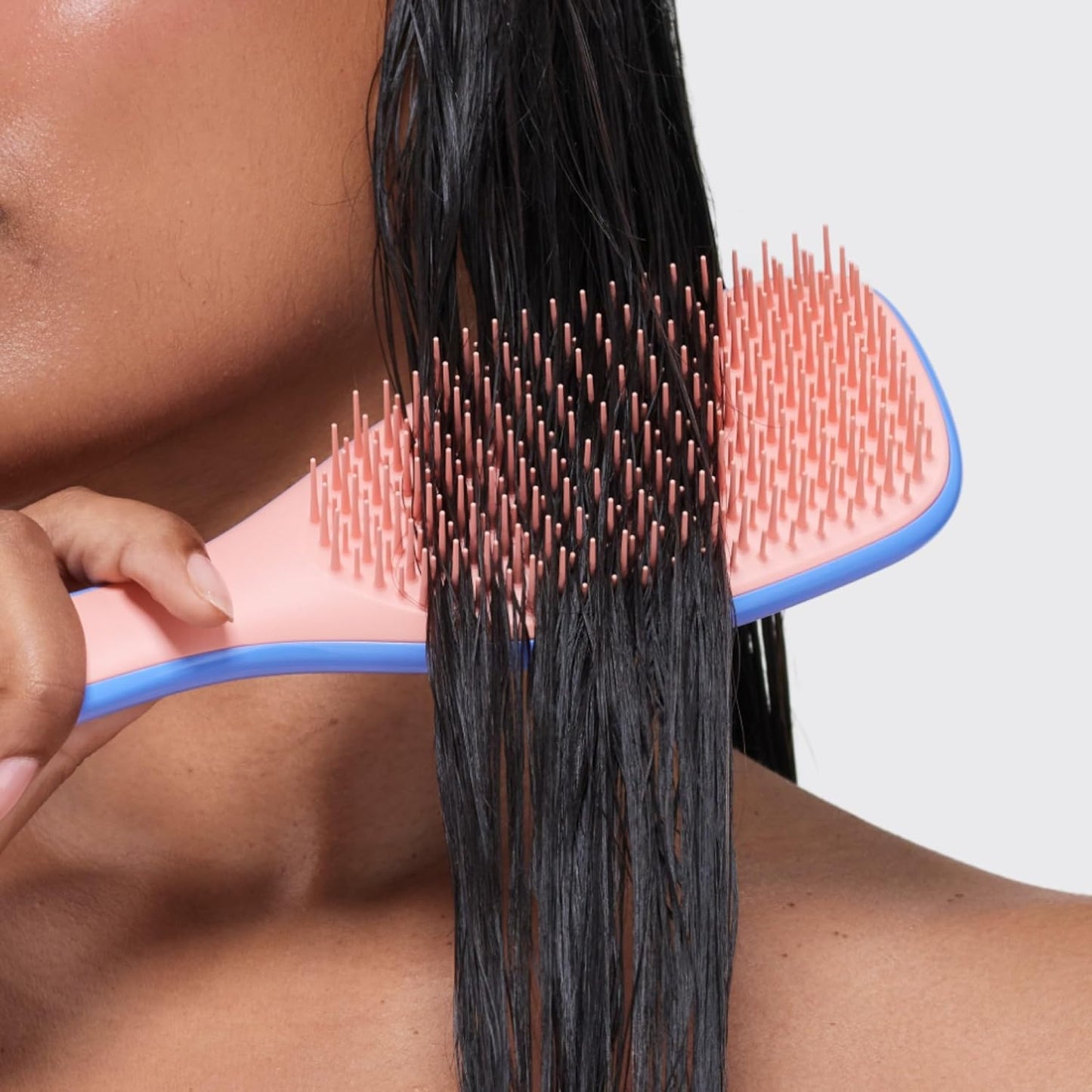 Tangle Teezer Ultimate Detangler Brush - Eliminate Knots & Reduce Breakage for Wet & Dry Hair | Apricot Blaze