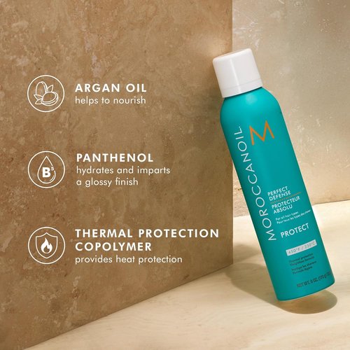 Moroccanoil Heat Protectant Spray - Perfect Defense for All Hair Types | 3.4 oz