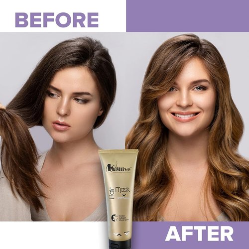 KALIVE Hair Mask - 16 Oz Deep Moisturizing Repair Treatment for Dry, Damaged Hair