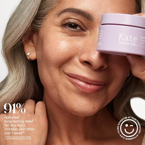 Kate Somerville DeliKate Recovery Cream - Hydrating Treatment for Irritation & Redness Relief - Perfect for Sensitive Skin