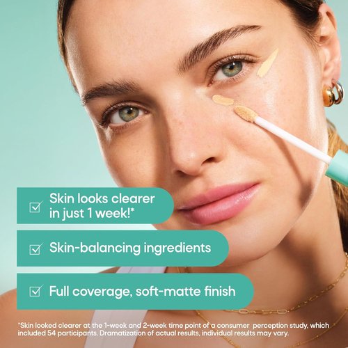 Almay Clear Complexion Concealer - Cruelty-Free, Non-Comedogenic Makeup for Acne-Prone Skin | 0.3 fl oz