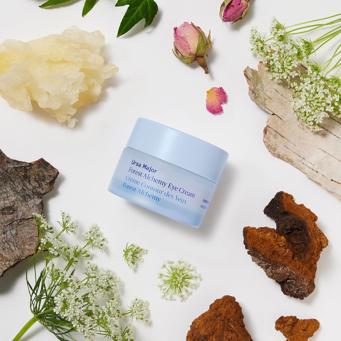 Ursa Major Forest Alchemy Eye Cream - Natural Under-Eye Moisturizer for Dark Circles & Fine Lines | 0.50 oz
