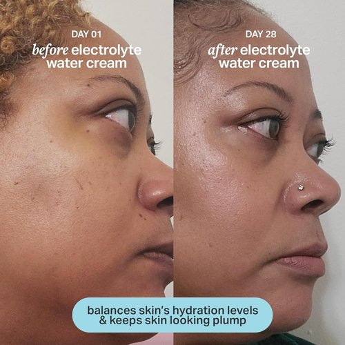 Cocokind Electrolyte Water Cream - Lightweight Hydrating Gel Moisturizer for All Skin Types | 1.7 Fl Oz