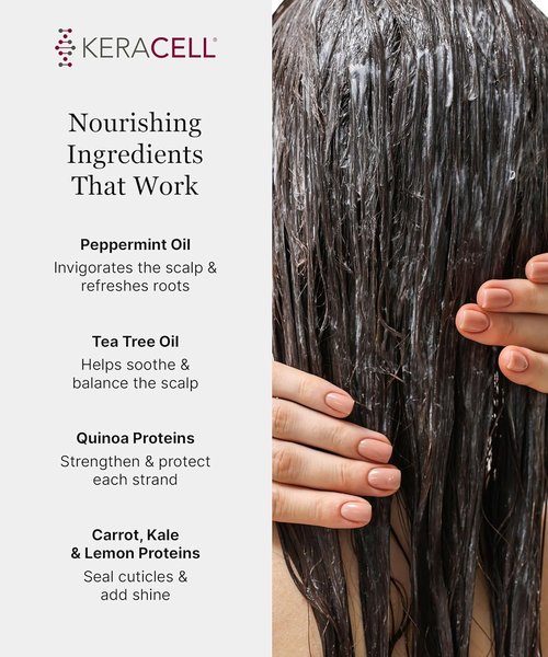 Fortifying Conditioner - Deep Conditioning Treatment with Human Stem Cell Extract - Strengthens & Detangles Thinning Hair - 8 oz