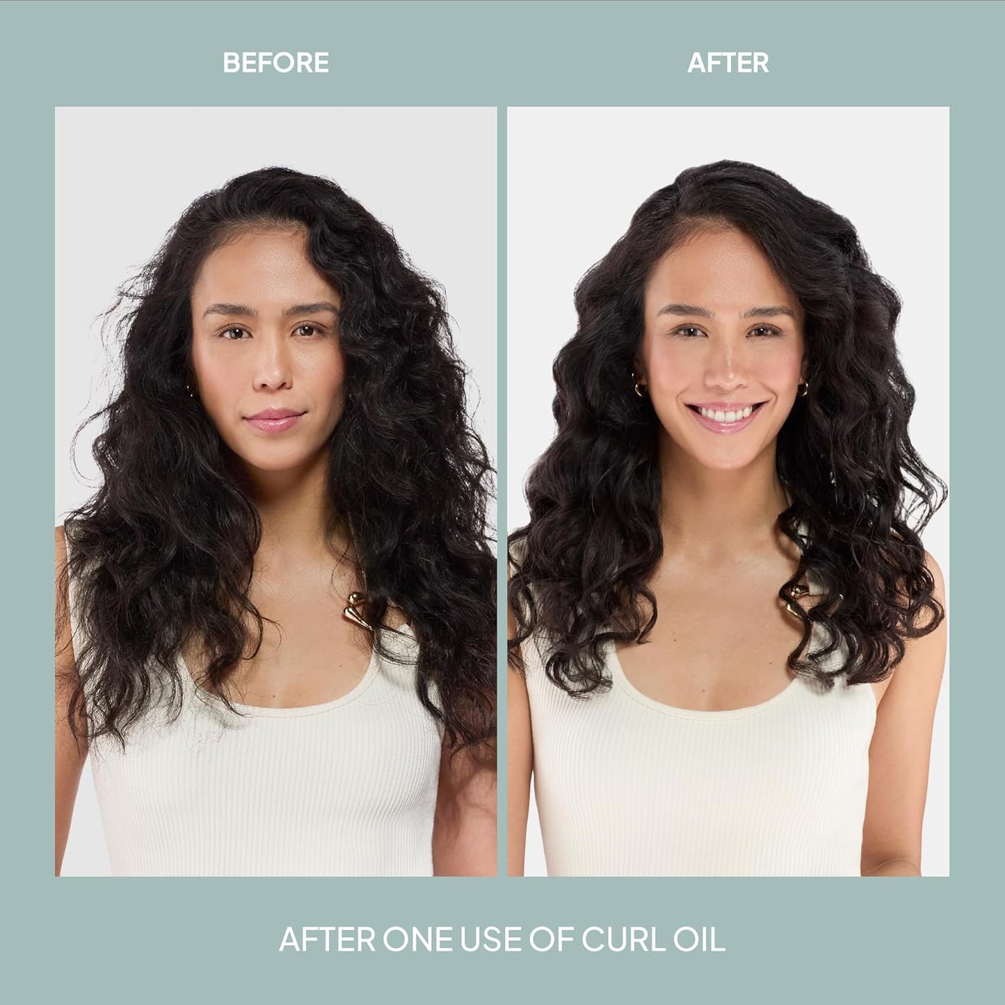 VERB Curl Oil - Define, Shine & Smooth Frizz for All Curl Types - Silicone-Free & Paraben-Free