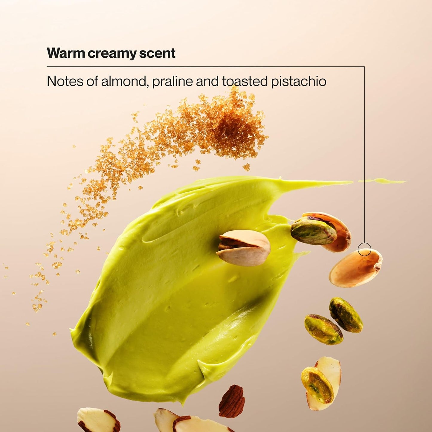 Suave Pistachio Cream Exfoliating Body Wash - Hydrating Scrub with Glycerin & Vitamin E, 18 FL OZ