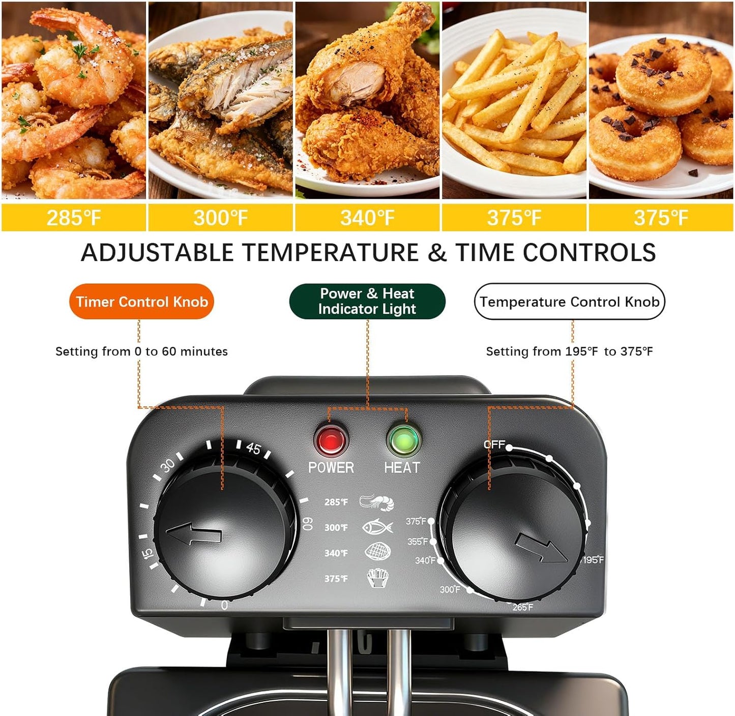 Skiennix Sous Vide Cooker - WiFi Immersion Deep Fryer with Basket for Perfect Cooking