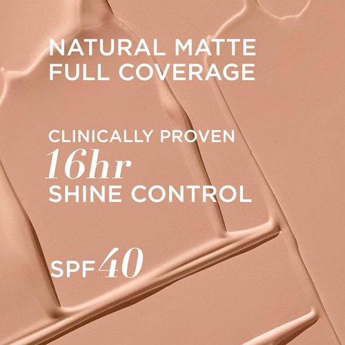 IT Cosmetics CC+ Cream Natural Matte - Full Coverage Foundation With SPF 40 & 16HR Shine Control - 1.08 fl oz