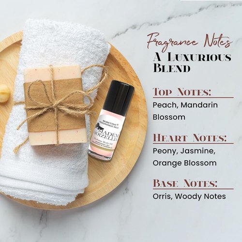 MOBETTER Fragrance Oils | Madem Moizellia 1 Oz Women's Perfume Body Oil - Long-Lasting Scent