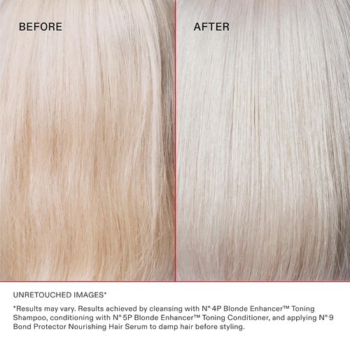 Olaplex Nº.5P Blonde Enhancer Purple Toning Conditioner - Neutralizes Brassiness & Hydrates Hair | For All Hair Types