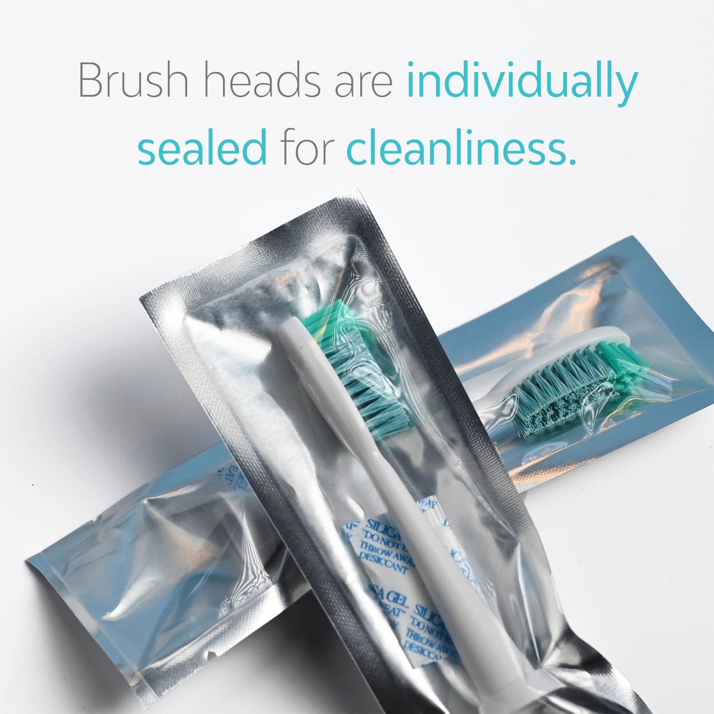 TAO Clean Daily Care Whitening Replacements Heads - Black - 2 Pack