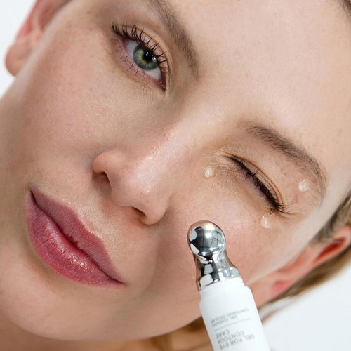 Regine Switzerland Eye Contour Gel - Hydrating Serum for Dark Circles & Wrinkles - 0.7 oz