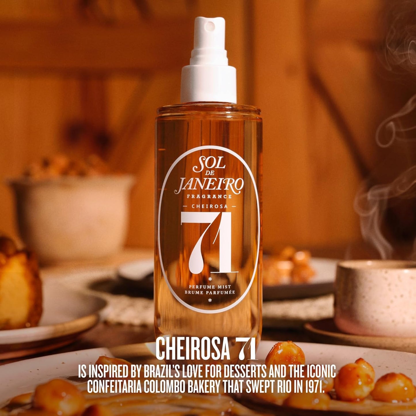 SOL DE JANEIRO Cheirosa Hair & Body Fragrance Mist Set - Full & Travel Size Duo - 8.1 & 3 Fl Oz