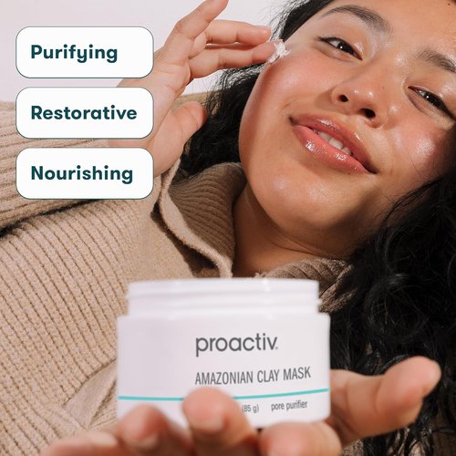 Proactiv Amazonian Clay Mask - Creamy Natural Face Mask with Minerals & Antioxidants | 3 Fl Oz, Gray Cucumber