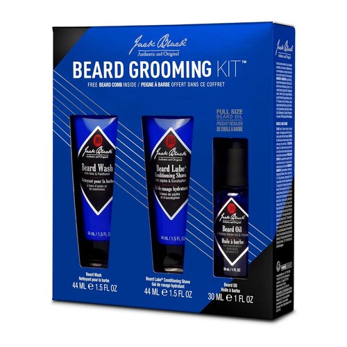 Jack Black Beard Grooming Kit - Complete Care Set for Soft, Manageable Facial Hair