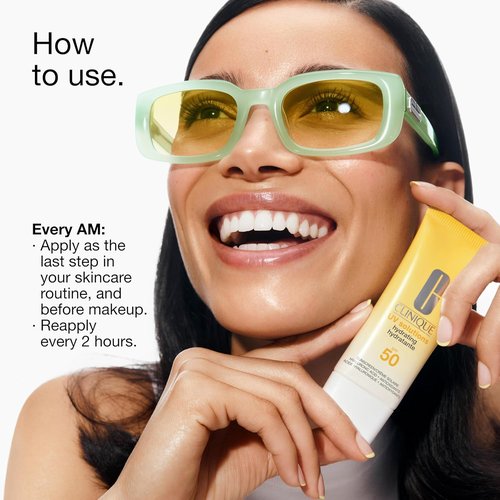 Clinique UV Solutions Sunscreen SPF 50 - Broad Spectrum Protection with Antioxidants | Mattifying & Hydrating | 1.3 Fl Oz