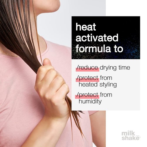 milk_shake Lifestyling Anti-Humidity Spray - Frizz Control & Heat Protectant, 6.8 Fl Oz