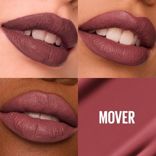 Maybelline Super Stay Matte Ink Liquid Lipstick - Long Lasting, High Impact Color, Mover Brown, 1 Count