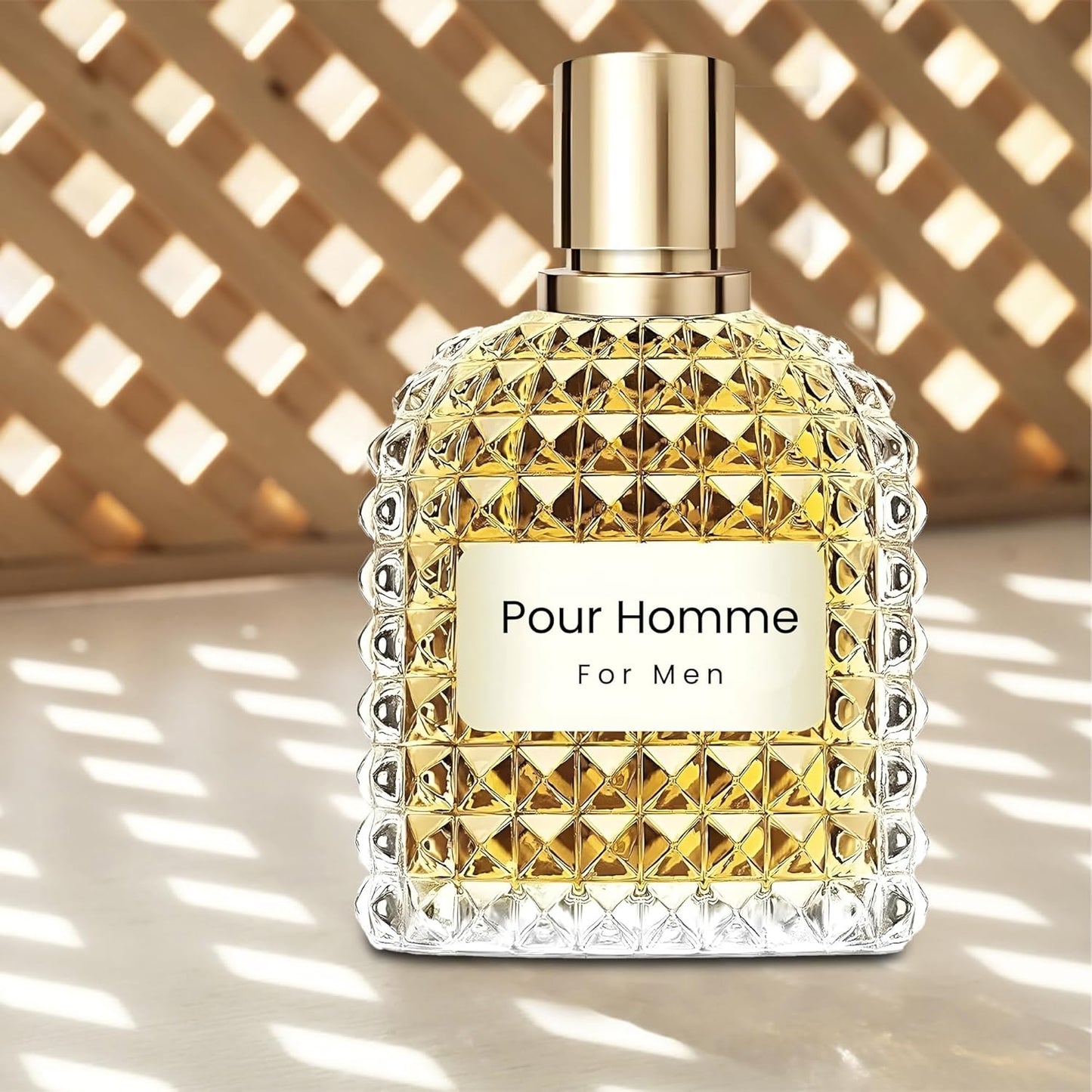 Valentine Men's Cologne Gift Set - 3 Luxury Eau de Toilettes | Vanilla Bourbon, Leather & Amber Fragrance | 3.4 Fl Oz Each