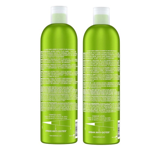 Bed Head by TIGI Re-Energize Daily Shampoo & Conditioner - 25.36 Fl Oz | 2 Count Set