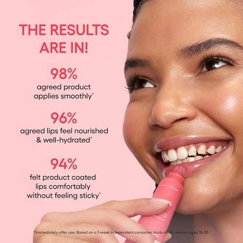 LANEIGE Lip Glowy Balm - Hydrating Sheer Tinted Lip Moisturizer with Shea Butter for Soft Lips