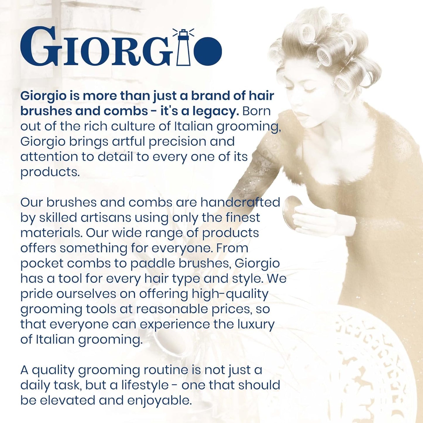 Giorgio G49 Yellow Tokio, Large Hair Detangling Comb, Wide Teeth for Thick Curly Wavy Hair, Detangler Comb For Wet and Dry, Handmade of Quality Cellulose, Saw-Cut, Hand Polished