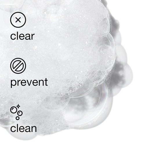 Clinique Acne Solutions Daily Foam Cleanser - 1.5% Salicylic Acid for All Skin Types | Prevents Acne & Unclogs Pores