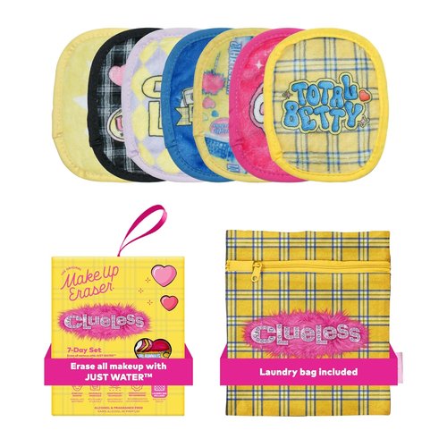 Original MakeUp Eraser | 7-Day Makeup Remover Set - Effortlessly Erase Waterproof Makeup with Just Water - 7 Count