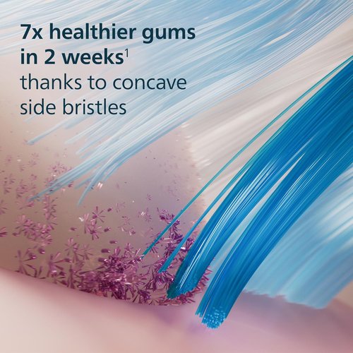 Philips Sonicare G3 Two-in-One Electric Toothbrush Heads - Plaque Control & Gum Care, 2-Pack, Black | HX9052/95