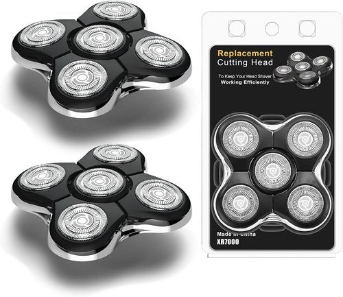 Balder Pro Replacement Head by XR7000 - Compatible with Remington Shaver Models XR7000, XR1500, XR1501 | 2 Count