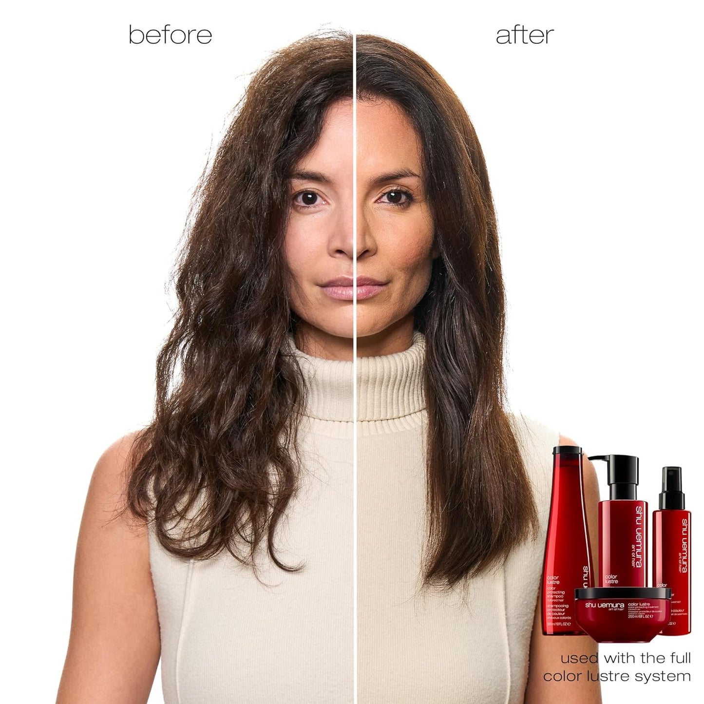 Shu Uemura Art of Hair Color Lustre Spray - Multi-Benefit UV Protection for Color-Treated Hair