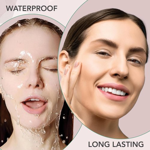 Dermaflage Waterproof Concealer Palette - Full Coverage Matte Finish for Face & Body | Hides Dark Circles & Acne - Light Shades