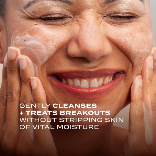 Murad Clarifying Cream Cleanser - Gentle Salicylic Acid Face Wash for Acne-Prone Skin | Hydrating & Soothing