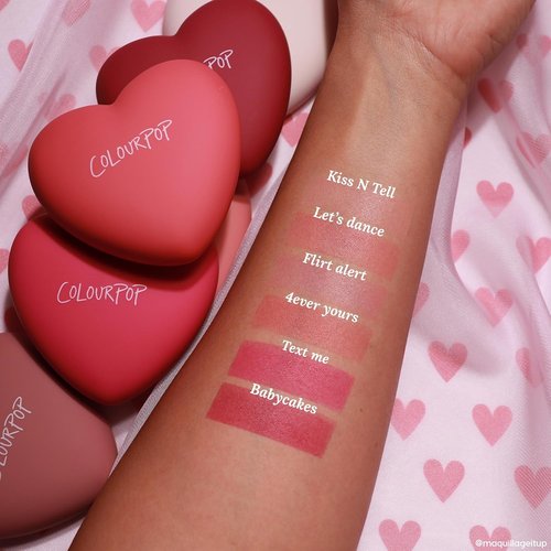 ColourPop Silky Powder Blush - Long-Wear, Buildable Cheek Color - Soft Matte Finish - Text Me (0.16 oz)