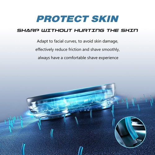 Philips Norelco HQ8 Replacement Razor Heads - Compatible Aquatec Shaver Blades | 3-Pack