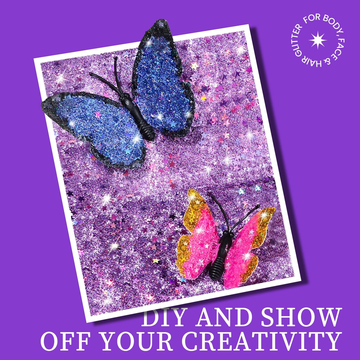 Teenitor Face Glitter Gel Set, No Glue Body Glitter, Festival Makeup Glitter for Face, Body, Hair, Total 120g/4.23oz, 12 Color