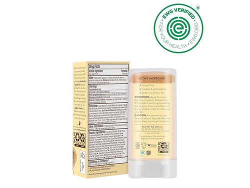 Babo Botanicals Daily Sheer Mineral Tinted Sunscreen Stick SPF 50 | Natural Zinc Oxide | Fragrance-Free, Water Resistant