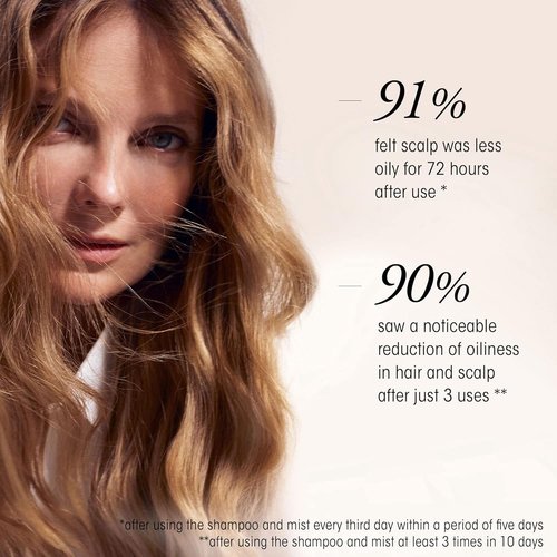 Oribe Serene Scalp Oil Control Shampoo - Balances Oily Scalp & Nourishes Hair | 8.5 Fl Oz